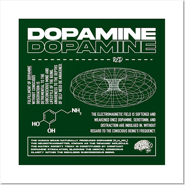 RED - Dopamine Wall Art by RedBanzino